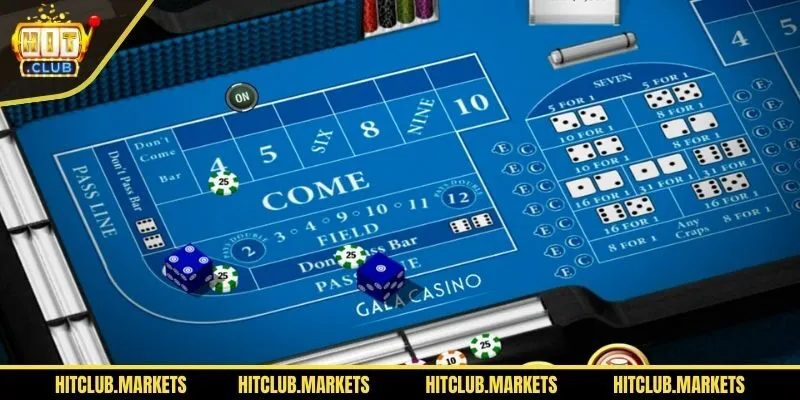 Cách chơi Craps linh hoạt các cửa cược